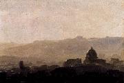 Pierre de Valenciennes View of Rome in the Morning oil painting on canvas